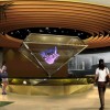 3d電影眼睛展示專用全息膜，全息舞臺(tái)幕布