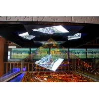全息玻璃,全息展柜玻璃價格,360度全息展示柜 幻影成像玻璃