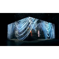 3D全息紗幕投影,空氣成像3D全息，全息成像玻璃