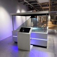 全息展柜  180/270/360度3d互動(dòng)成像展示柜